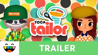 Styling and Dress Up Game  Toca Tailor  Gameplay Trailer  TocaBoca [upl. by Starinsky]