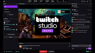 Twitch Studio Или как начать быстро прямой эфир на Твич в 2021 году [upl. by Jephum80]