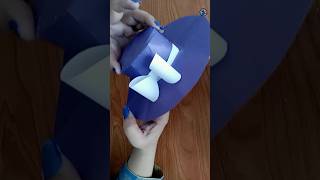 DIY MINI PAPER HAT  How To Make Hat With Paper short viral paperhat [upl. by Aruam]