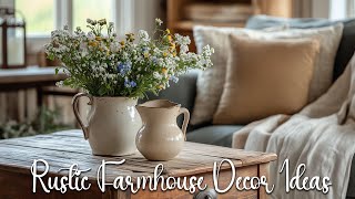 RUSTIC Farmhouse Decor Ideas Youve Been Missing [upl. by Aisad]