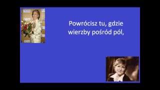 Irena Santor  Powrócisz tu lyrics [upl. by Jone]