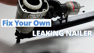 Fix Your Own Leaking Pneumatic Framing Nailer [upl. by Hartman]