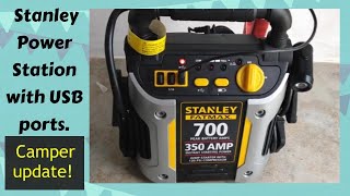 STANLEY FATMAX J7CS Portable Power Station Jump Starter amp Air Compressor [upl. by Alegnave]