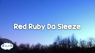 Nicki Minaj  Red Ruby Da Sleeze Clean  Lyrics [upl. by Annirok]