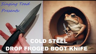 Cold Steel Drop Forged Boot Knife [upl. by Nelluc]