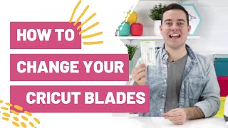 How To Change Your Cricut Blades [upl. by Aridni]