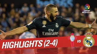 Resumen de RC Celta vs Real Madrid 24 [upl. by Salbu]