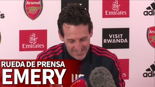 Premier League  Rueda de prensa de Emery quotNuestro objetivo es el top 4quot  Diario AS [upl. by Odidnac]