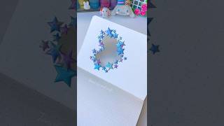 ♡ PAPER NOTES DOODLE ♡ Very Easy try it 💕✨ shorts tonniartandcraft craft art love [upl. by Ojimmas]