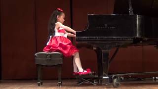 Harmony Zhu age 7  Chopin FantaisieImpromptu Op66 [upl. by Nonnelg]