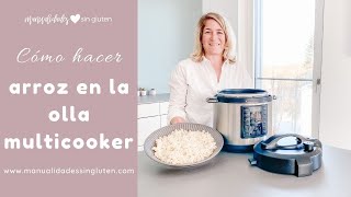 CÓMO HACER ARROZ EN LA OLLA MULTICOOKER  multifunción o instant pot [upl. by Otreblif]