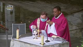 Messe de 10h à Lourdes [upl. by Kalbli]