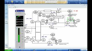 Yokogawa Centum VP Tutorial p33FP4 Distillation Column Control [upl. by Ecam]