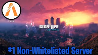 Best Fivem RolePlay Server To TryCityLife RoleplayExposed Best Non Whitelisted Roleplay Server [upl. by Alracal]