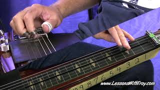 Blues Grooves  Open G  Lap Steel or Dobro [upl. by Barth941]