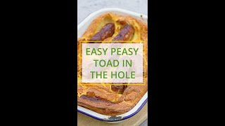 Easy Peasy Toad In The Hole Shorts [upl. by Amaso]