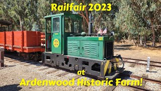 Railfair 2023 at Ardenwood Historic Farm [upl. by Eixirt]