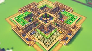 Minecraft  How to Build Ultimate Large Underground Base Tutorial 3 [upl. by Yroc]