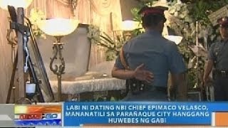 NTG Labi ni dating NBI Chief Epimaco Velasco mananatili sa Parañaque City hanggang Huwebes ng gabi [upl. by Varney]