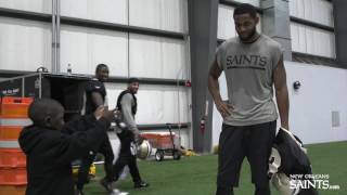 Jarrius calls Quiet Storm Marques Colston a showboat [upl. by Gibbons]