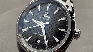 Omega Seamaster Aqua Terra 38mm 150M 22012382001001 Omega Watch Review [upl. by Nevin]