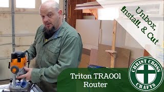 Triton TRA001 Router Unbox amp Table Installation [upl. by Flagler304]