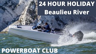 Powerboat Boat Club 24 hour holiday to Beaulieu River [upl. by Ennail]