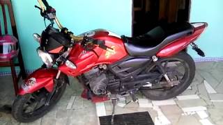 Apache RTR 150 Red O que serve 2 Tuning [upl. by Earized]