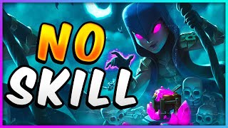 EASIEST DECK in CLASH ROYALE REQUIRES 0 SKILL [upl. by Viglione280]