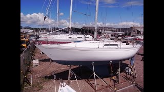 Colvic UFO 34 Fin Keel Yacht North Wales £15750 SOLD [upl. by Richards]