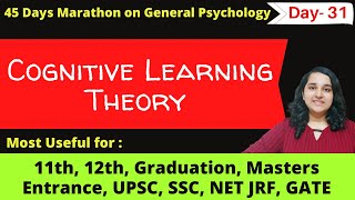 Cognitive Learning Theory in Hindi Tolmans Latent Learning Mind Review [upl. by Arley]