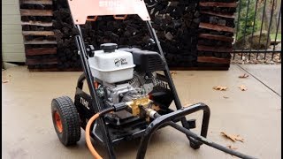 278 STIHL RB 400 Pressure Washer Test and Review [upl. by Adnuhsal212]