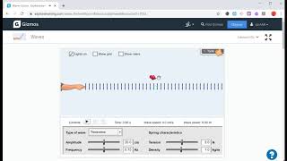 Instructions for Waves Gizmo [upl. by Ymmik]