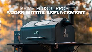 Auger Motor Replacement  Prime Plus Support  Green Mountain Grills [upl. by Adnam]