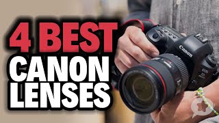 4 Best CANON Lenses [upl. by Tish]