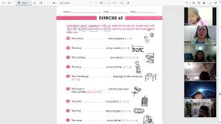 Grammar Lesson 20 Adjectival Phrases  Vocab Exercise 484950 3rd June 2024 [upl. by Saihttam121]