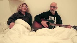 Moby feat Mindy Jones perform quotAlmost Homequot in bed  MyMusicRx Bedstock 2016 [upl. by Aliehs]