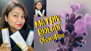 MATRIX BIOLAGE Shampoo for frizzy hair and anti dandruff honest review after using for a year sure [upl. by Yboc]