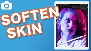 Affinity Photo iPad Skin Smoothing Tutorial With Free Macro [upl. by Tuttle112]