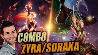 LoL Soraka  Zyra  Skyyart amp Chelxie  Gameplay Fun Botlane  ça Deal [upl. by Loats]