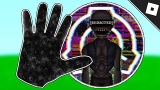 How to get the REDACTED GLOVE amp EVADED BADGE  SHOWCASE in SLAP BATTLES  Roblox [upl. by Jun91]