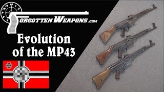 Evolution of the Sturmgewehr MP431 MP43 MP44 and StG44 [upl. by Baudin]