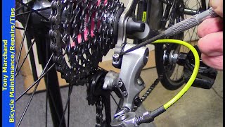 What is the bicycle derailleur B screw and and how to adjust it [upl. by Howell]