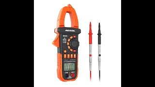 Meterk 4000 Counts Digital Clamp Multimeter MKQX1 [upl. by Ellierim993]