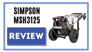 Simpson Cleaning MSH3125 Review  Simpson 3200 PSI Pressure Washer 💦 [upl. by Nylekcaj124]