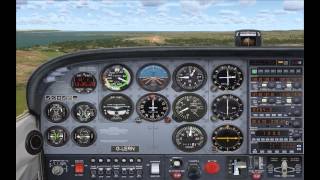 FSX Tutorial ILS Approach amp Landing [upl. by Anavoig]