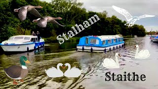 Stalham Staithe Boats and Wildlife On The Norfolk broads UK Boat Trips Holidays Rivers watercraft [upl. by Reta]