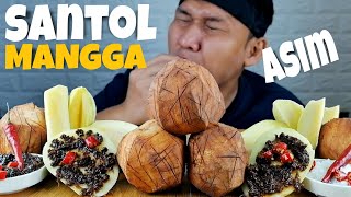 MANGGA VS SANTOL  MUKBANG PHILIPPINES [upl. by Draillih]