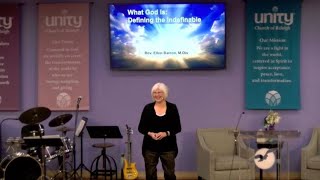 01192025 Rev Ellen Barron What God Is Defining the Indefinable [upl. by Aitetel]