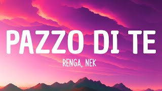 Renga amp Nek – Pazzo di te SanremoTestoLyrics [upl. by Rawdin408]